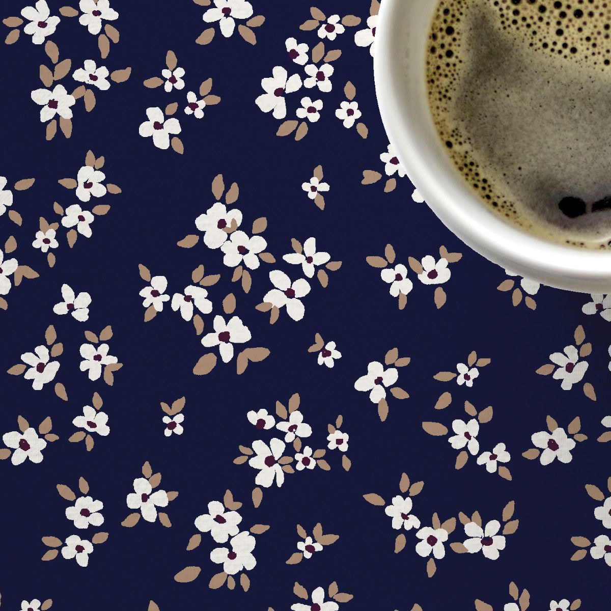 Painters Navy Blue, akrylatbelagd textilduk med glidskydd
