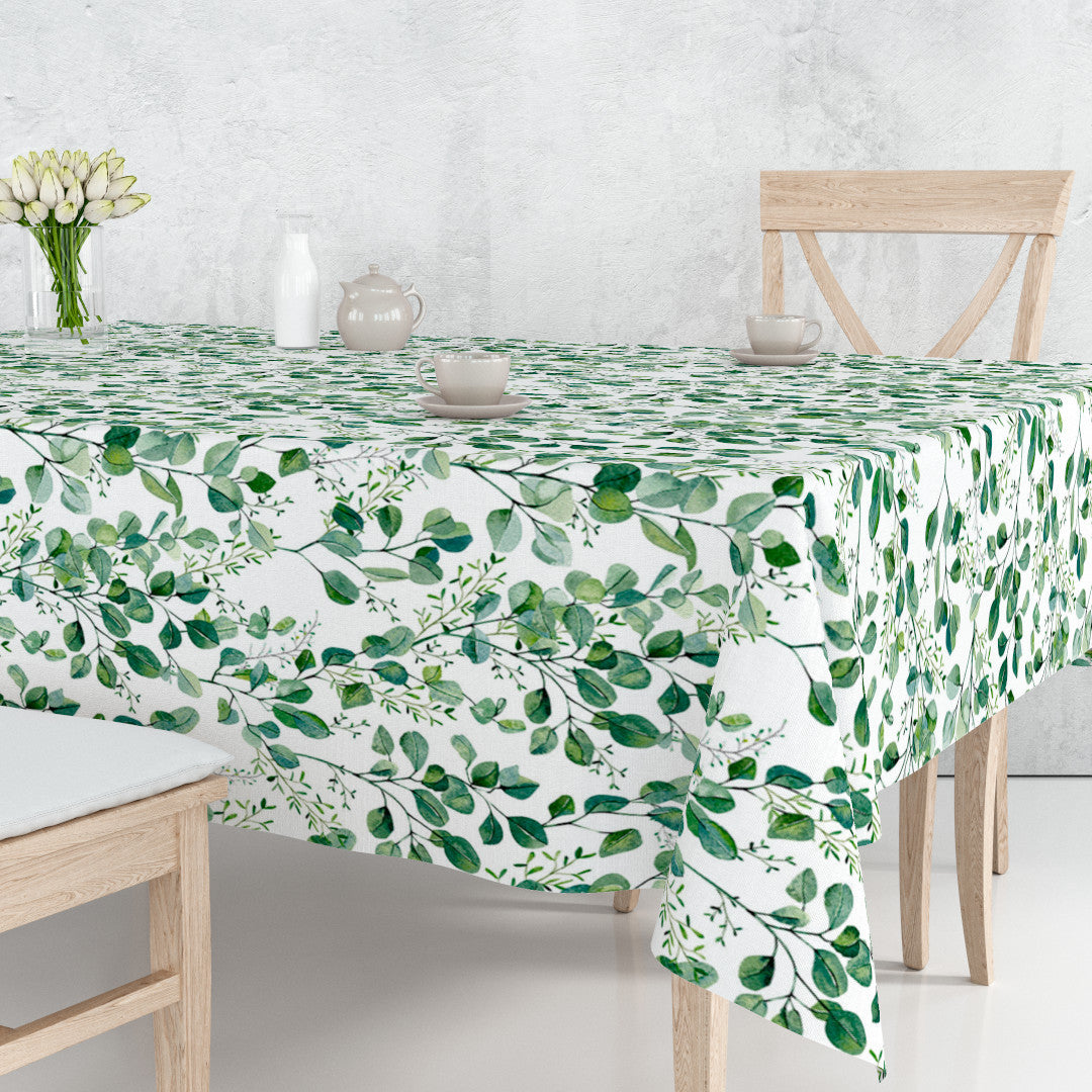 Paloma Green - Vaxduk med gröna blad