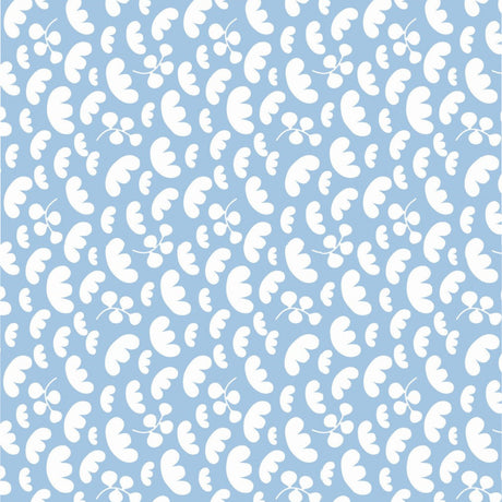Parachute Baby Blue - Lola vaxduk med grafiska fallskärmar