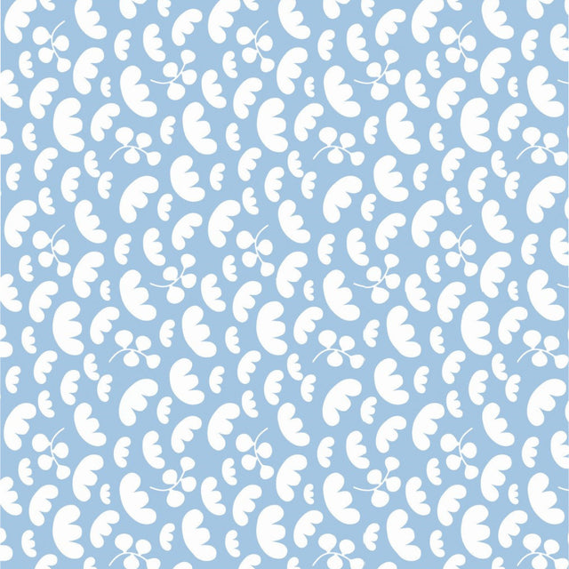 Parachute Baby Blue - Lola vaxduk med grafiska fallskärmar