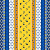 Proveencela Yellow Blue - Provence vaxduk