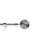Rollis Chrome – Justerbar gardinstång 120–210 cm