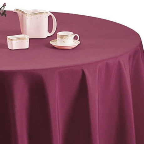 Gastro Aubergine Ø 200 cm, rund damastduk