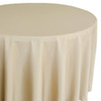 Gastro champagne Ø 300 cm, rund damastduk