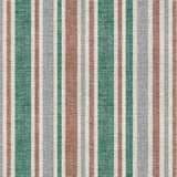 Rustic Stripes - Vaxduk med rustika ränder i grönt och natur, mönster
