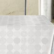 Sampayo Blanco - Jacquardvävd textilvaxduk, 180 cm bred