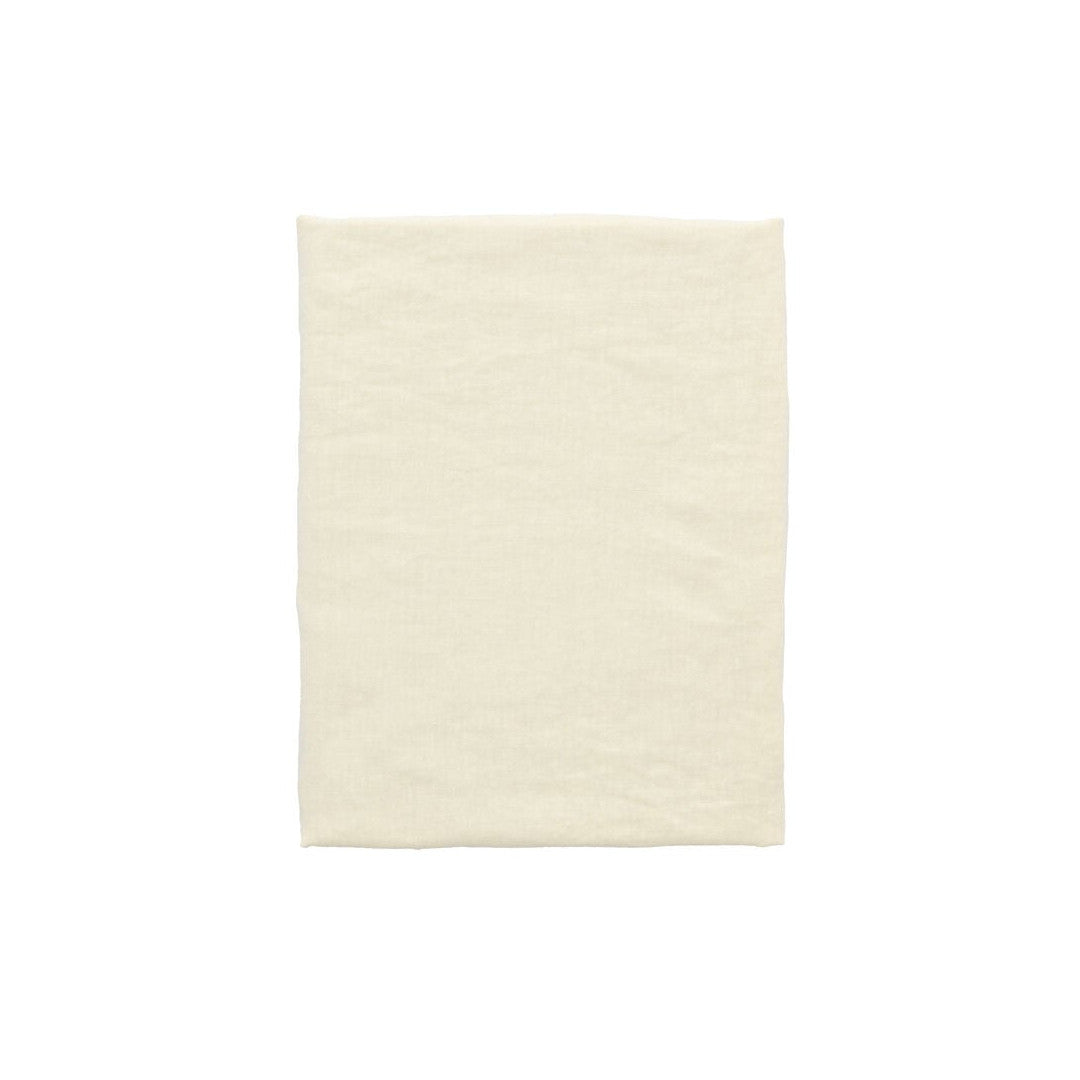 Södahl Pure Linen Ecru – Rund linneduk Ø160 cm, förpackning