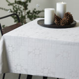 Bild av Södahl Star Damast Beige med julstämning 140x220