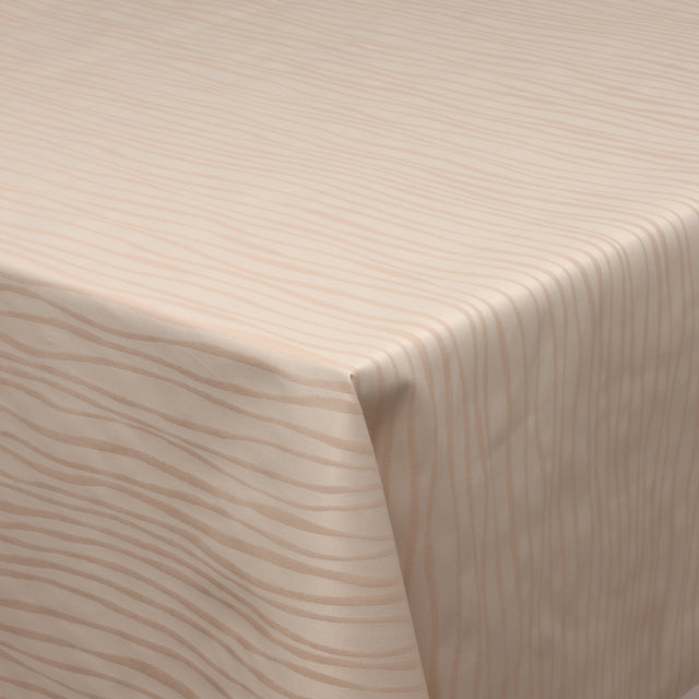 Soft Lines – Textilvaxduk med ränder, 180 cm bred