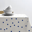 Solaris Royal Blue - Södahl textilvaxduk i 100 % bomull med glidskydd