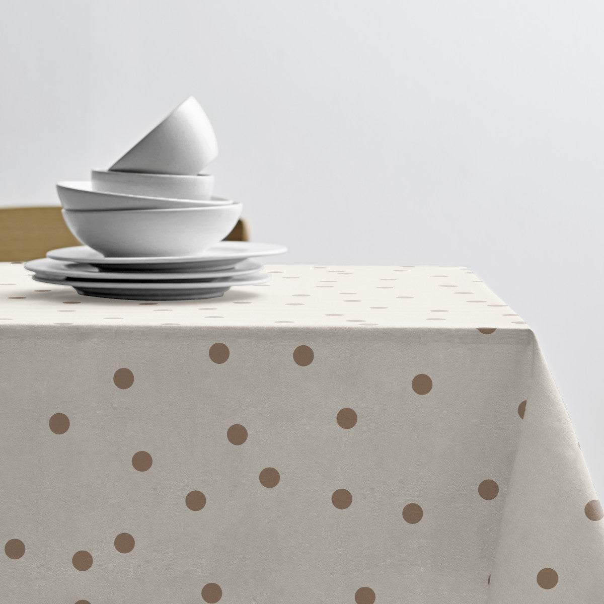 Solaris Warm Taupe - Sødahl textil duk med glidskydd