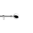 Sphera Chrome – Justerbar gardinstång 120–210 cm