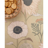 Sunflower Sense - Notes by Susanne Schjerning - textilvaxduk med glidskydd