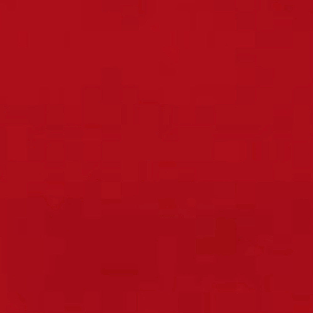 Uni Color - Enfärgad halvmatt vaxduk, 140 cm bred - Djup röd