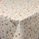 Unicorns – textilvaxduk med enhörningar & regnbågar