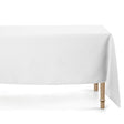 Vento, enfärgad rektangulär duk 140 x 170 cm - Vit
