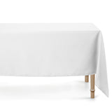 Vento, enfärgad rektangulär duk 140 x 170 cm - Vit