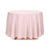 Vento – Enfärgad rund tygduk Ø230 cm, Dusty Pink