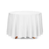 Vento – Enfärgad rund tygduk Ø280 cm, vit