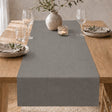 Vaxbordslöpare – Linen Look Stone ca. 60 cm bred