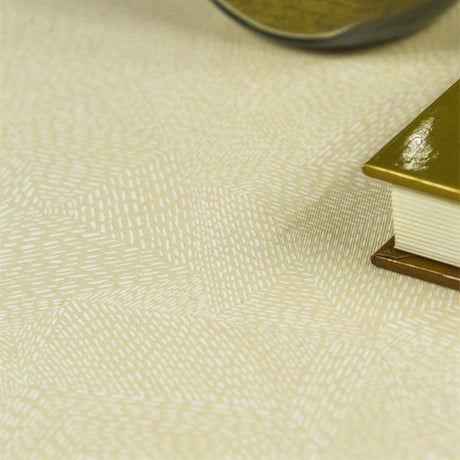 Bravo Beige – vaxduk med diskret mönster