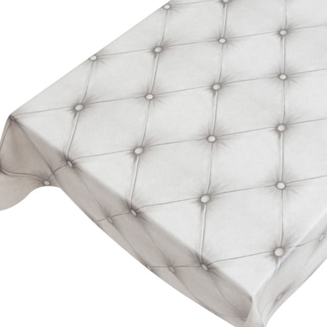 Chesterfield vaxduk med Chesterfield look på bordet