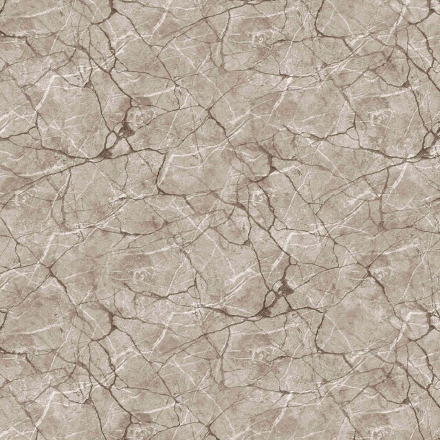 Vaxduk med marmorlook - Beige