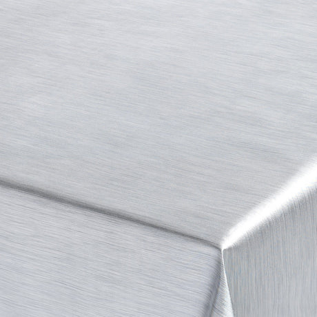 Silver Metallic – enfärgad vaxduk i metallook